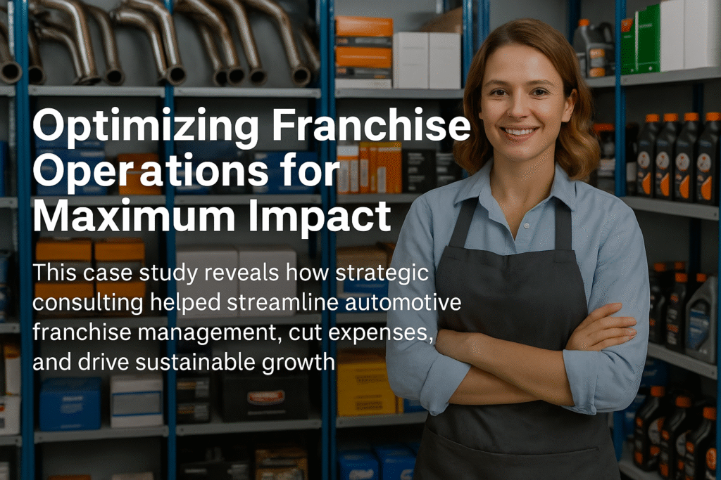 AUTOMOTIVE FRANCHISE MASTER -Optimizing Franchise Operations for Maximum Impact