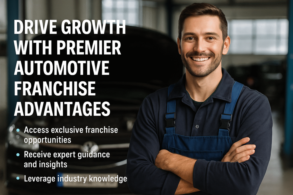 Automotive franchise master Driving Business Success with Proven Franchise Support